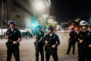 police officers standing